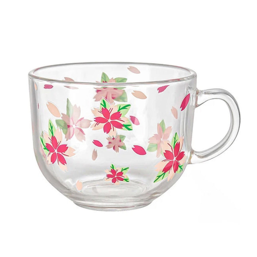 Mochi Mart Sakura Cherry Blossom Glass Cup