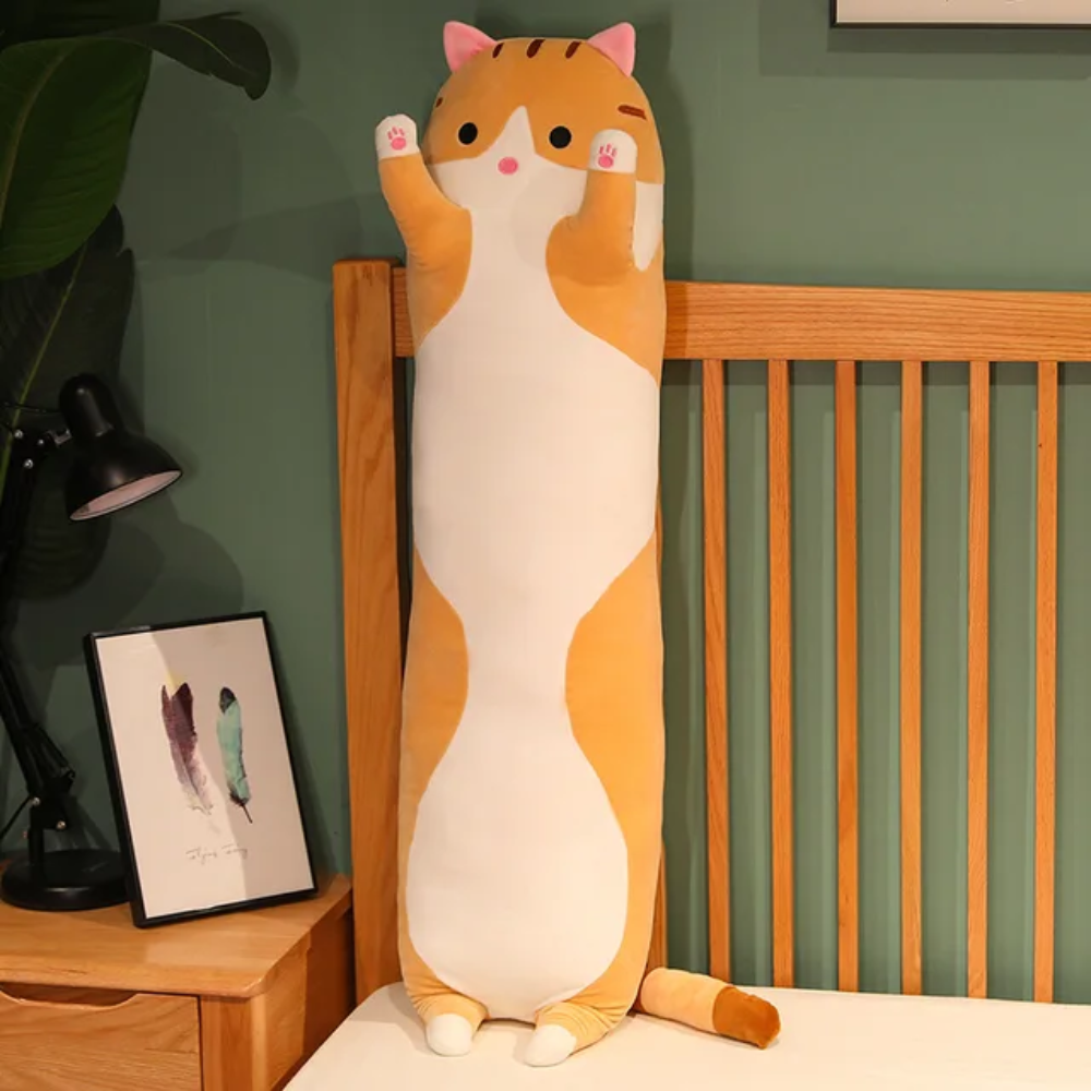 Mochi Mart Long Cat Plush Body Pillow