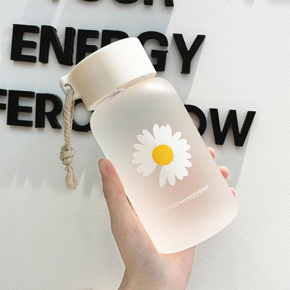 Cute Kawaii Daisy Water Bottle