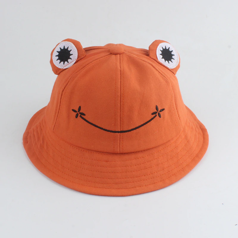 Kawaii Frog Bucket Hat