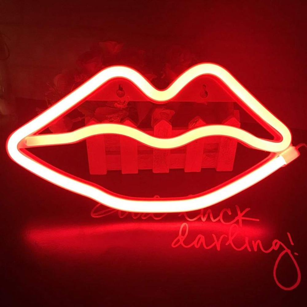 Lips LED Neon Light