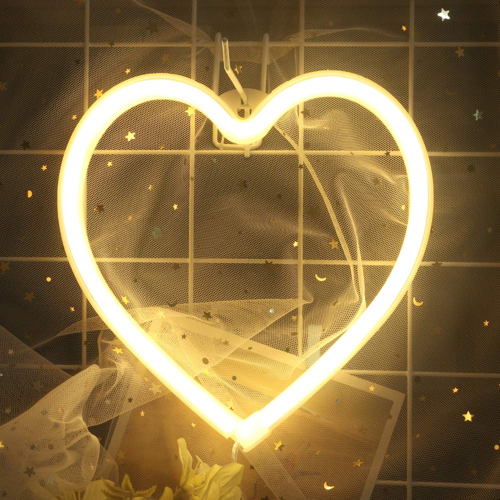 Love Heart LED Neon Light 