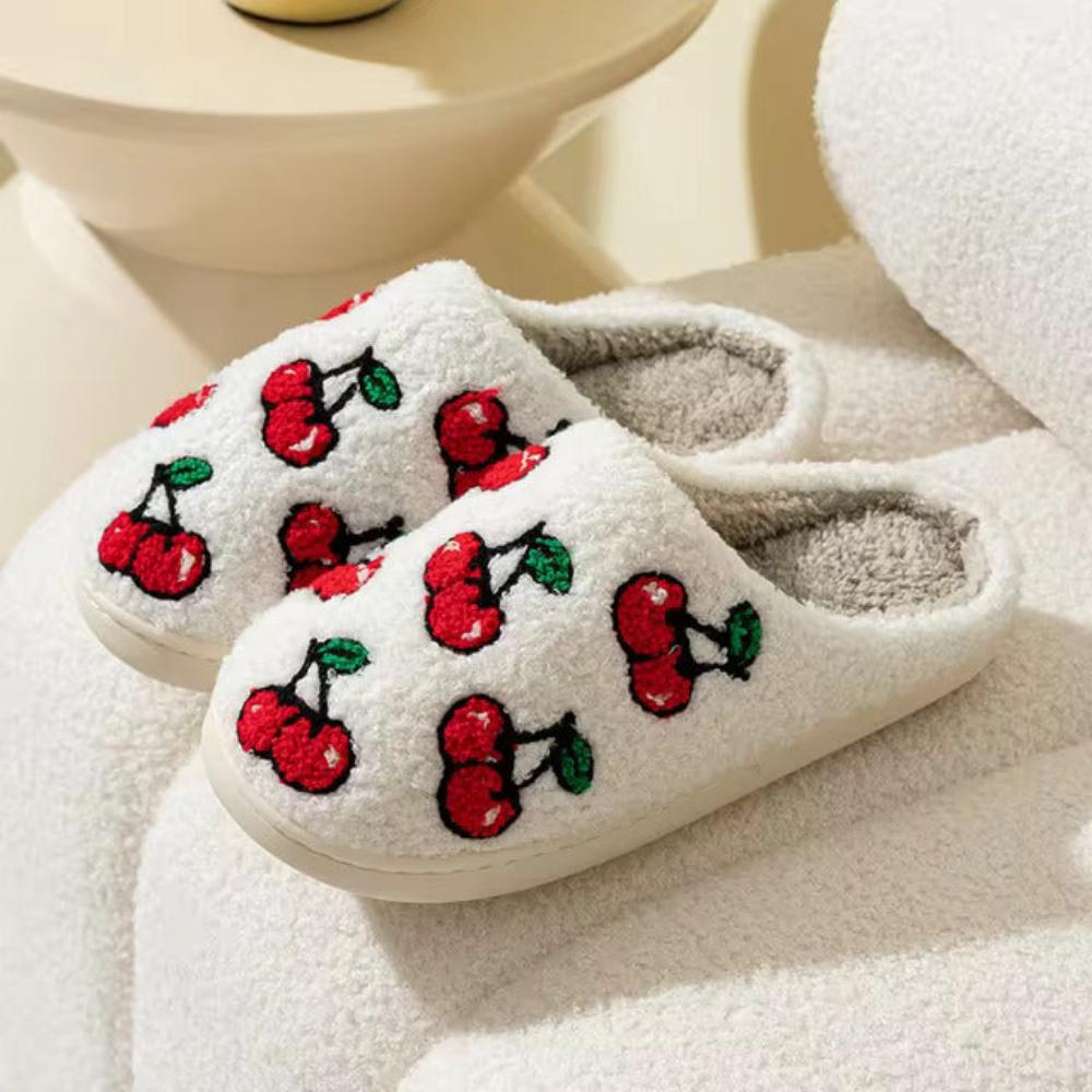 Mochi Mart Cherry Cherries slippers kawaii cute