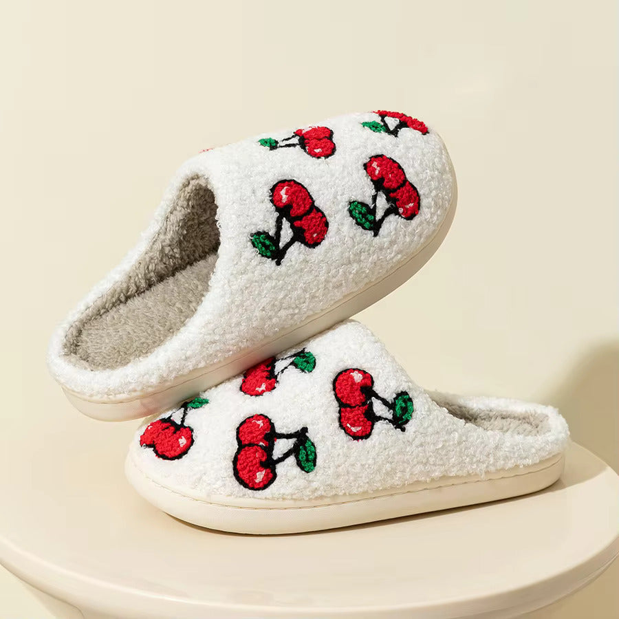 Mochi Mart Cherry Cherries slippers kawaii cute