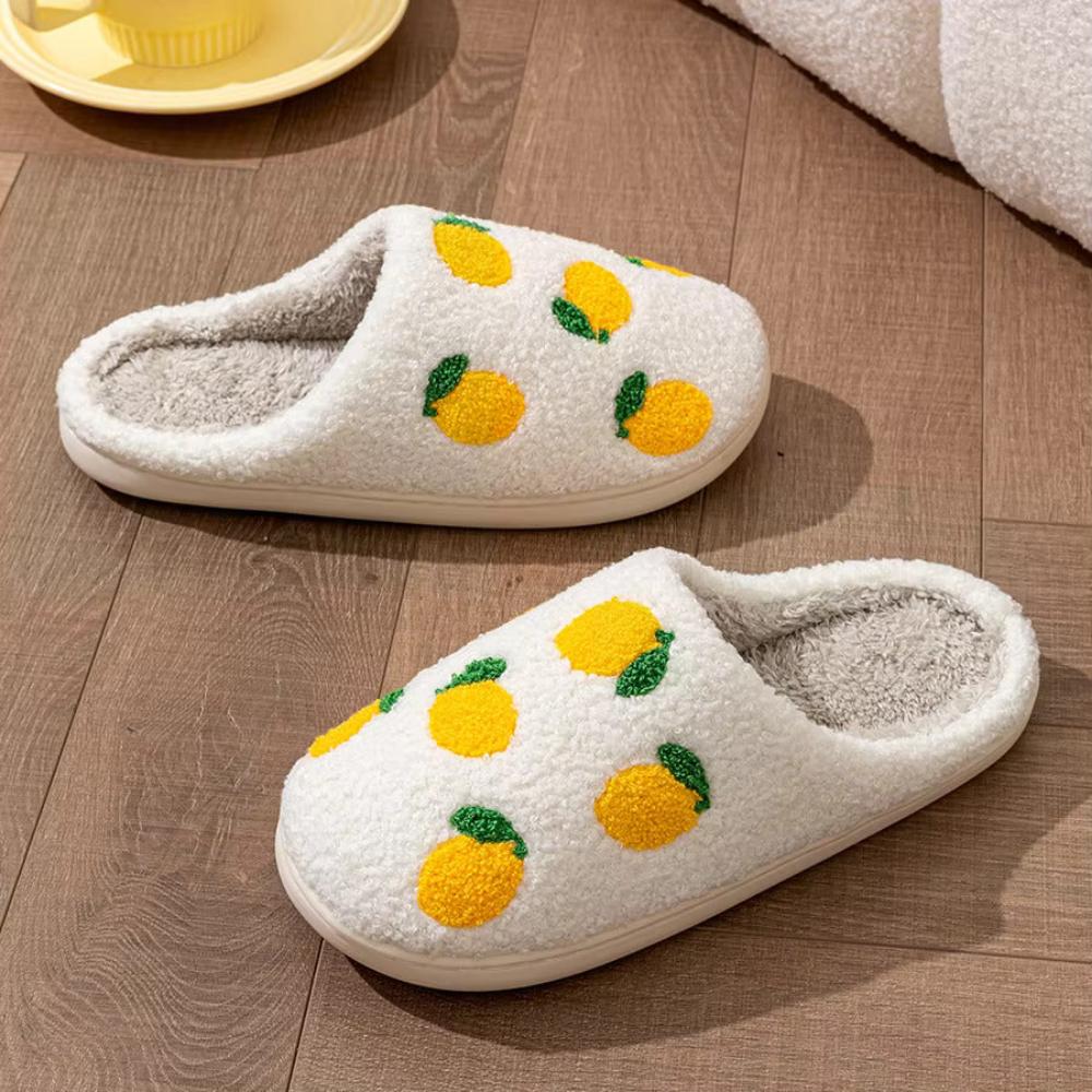 Mochi Mart Lemon Slippers Kawaii Cute