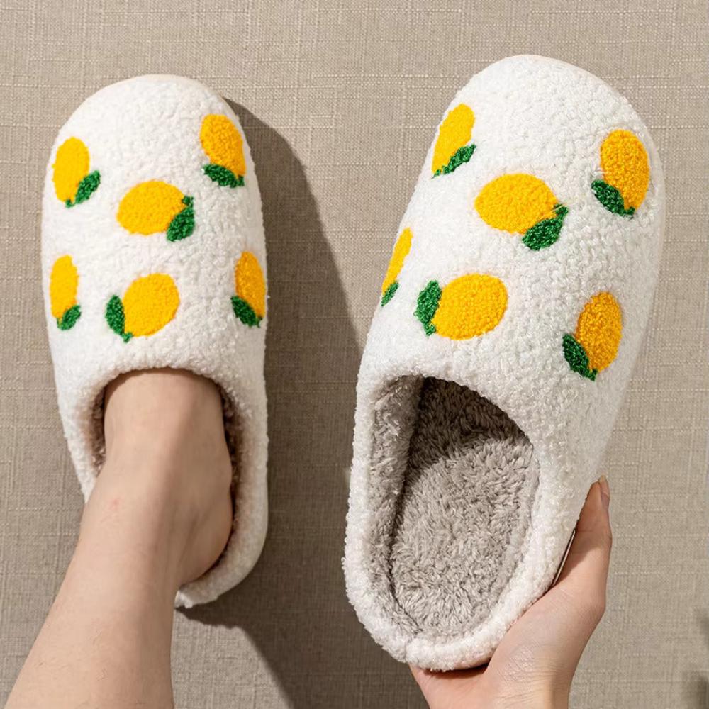 Mochi Mart Lemon Slippers Kawaii Cute