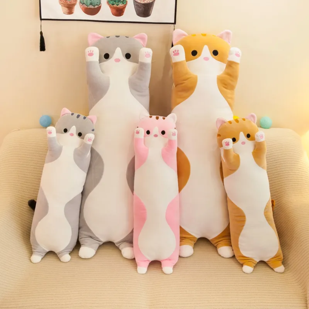 Mochi Mart Long Cat Plush Body Pillow