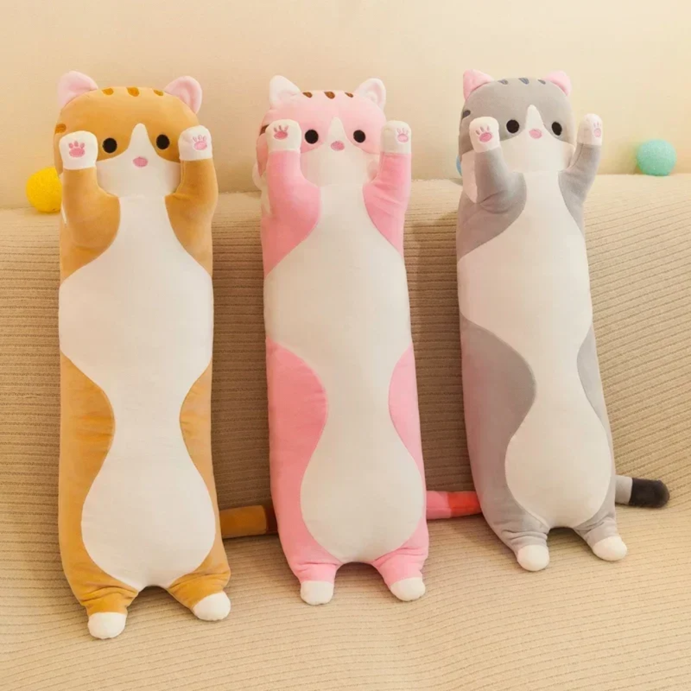 Mochi Mart Long Cat Plush Body Pillow