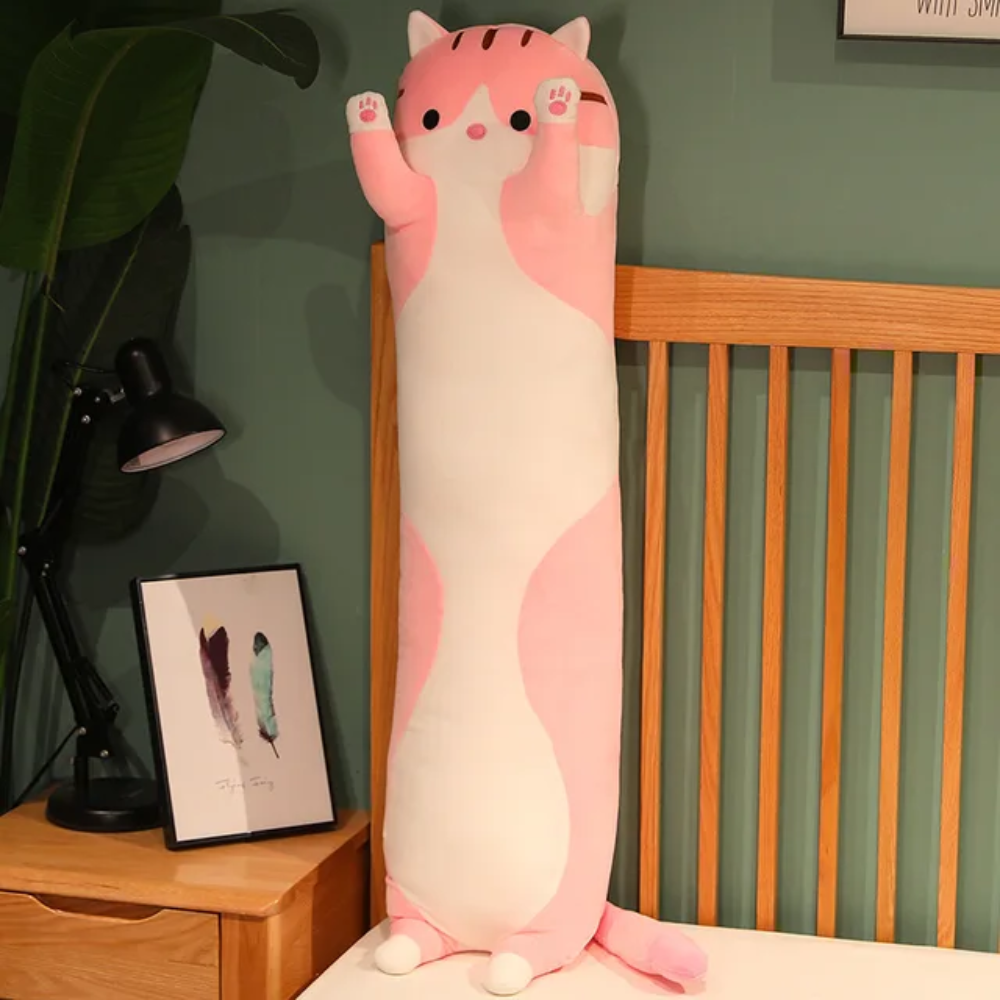 Mochi Mart Long Cat Plush Body Pillow