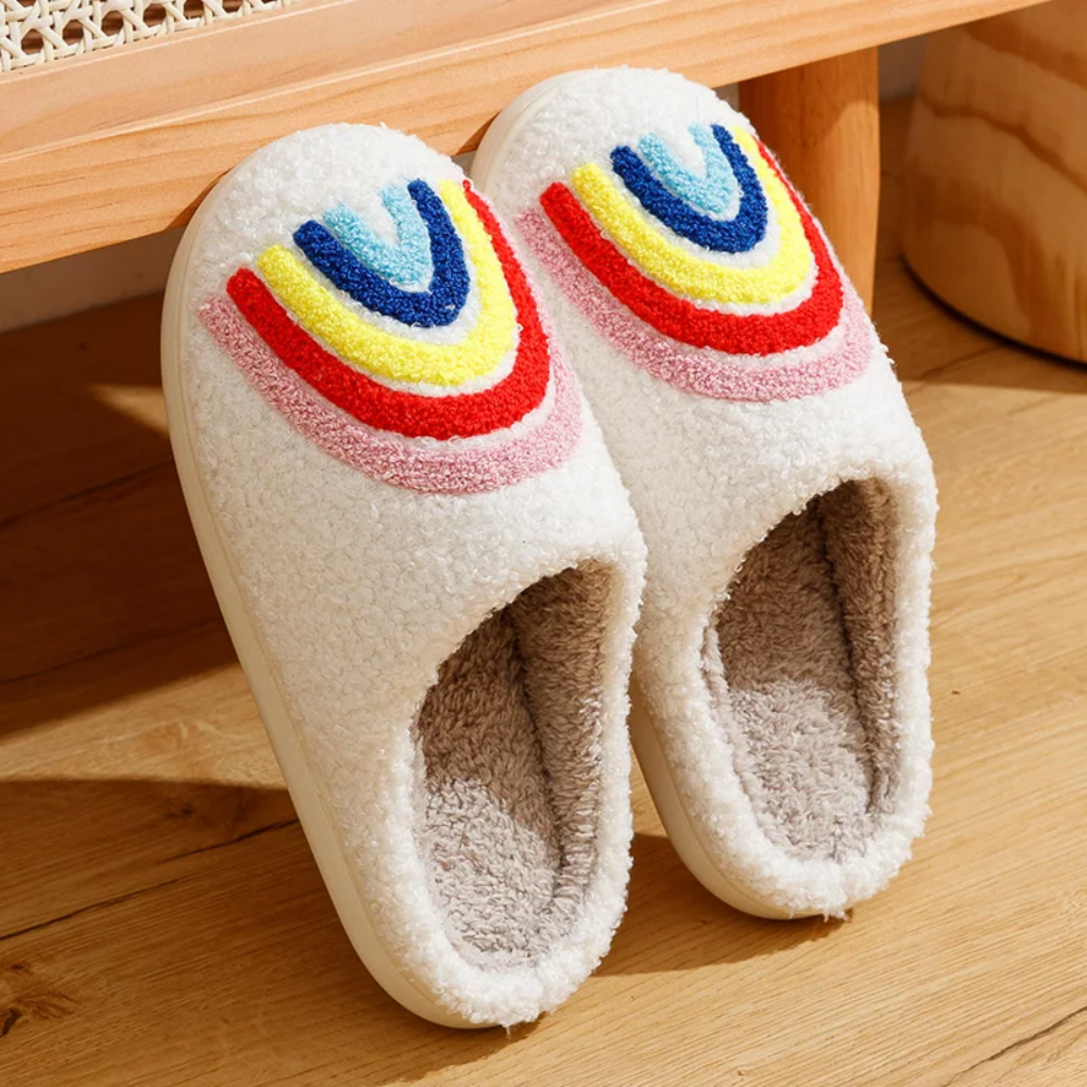 Rainbow Slippers
