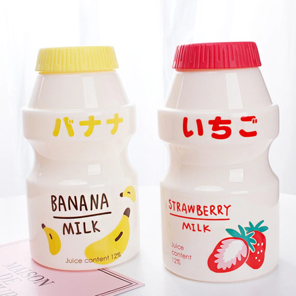 Kawaii Yogurt Style Water Bottle