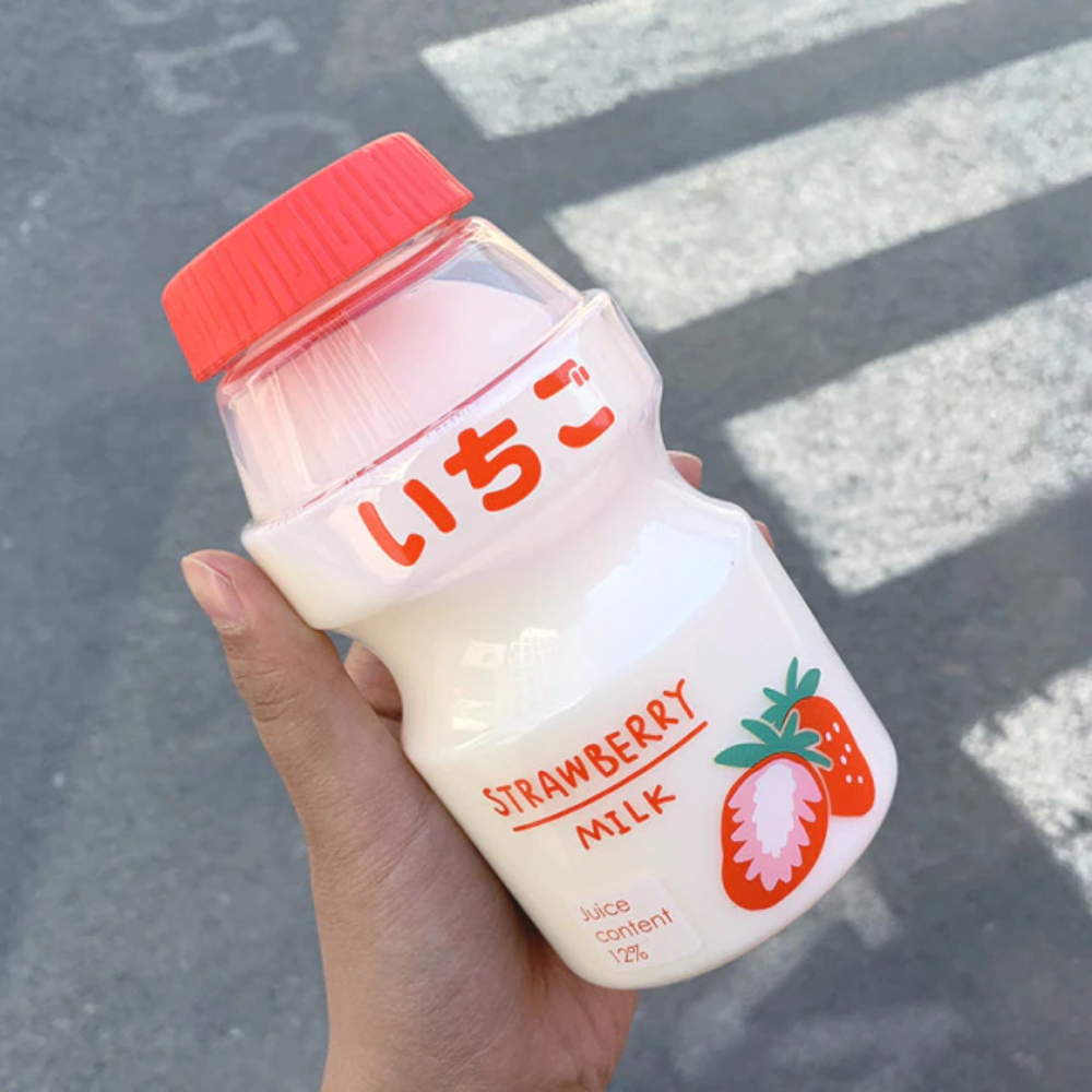 Kawaii Yogurt Style Water Bottle