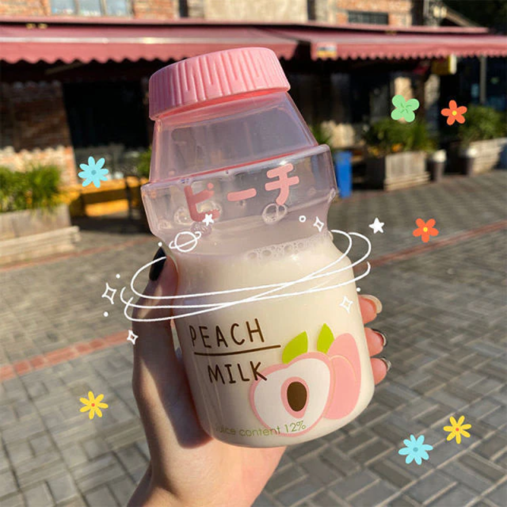 Kawaii Yogurt Style Water Bottle