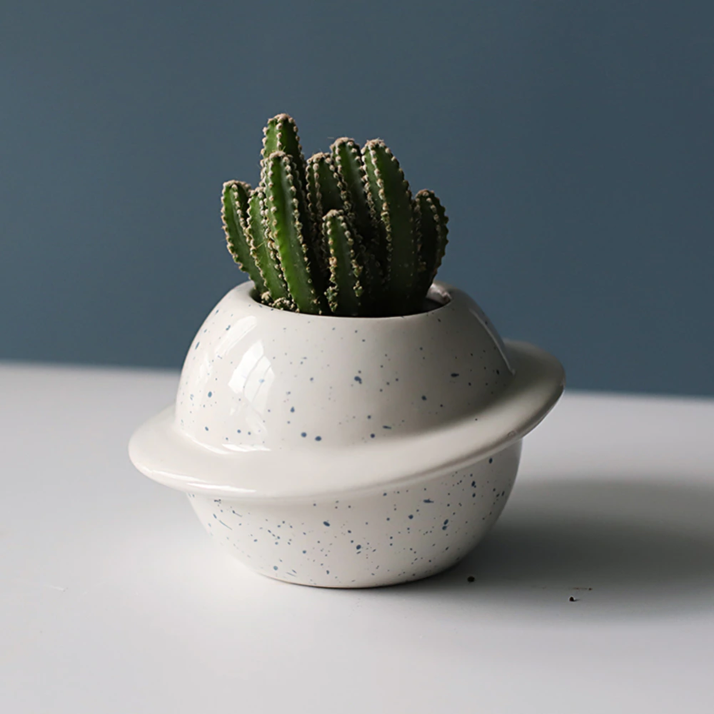 Planet Plant Pot Cute and Trendy Succulent Pot Mochi Mart