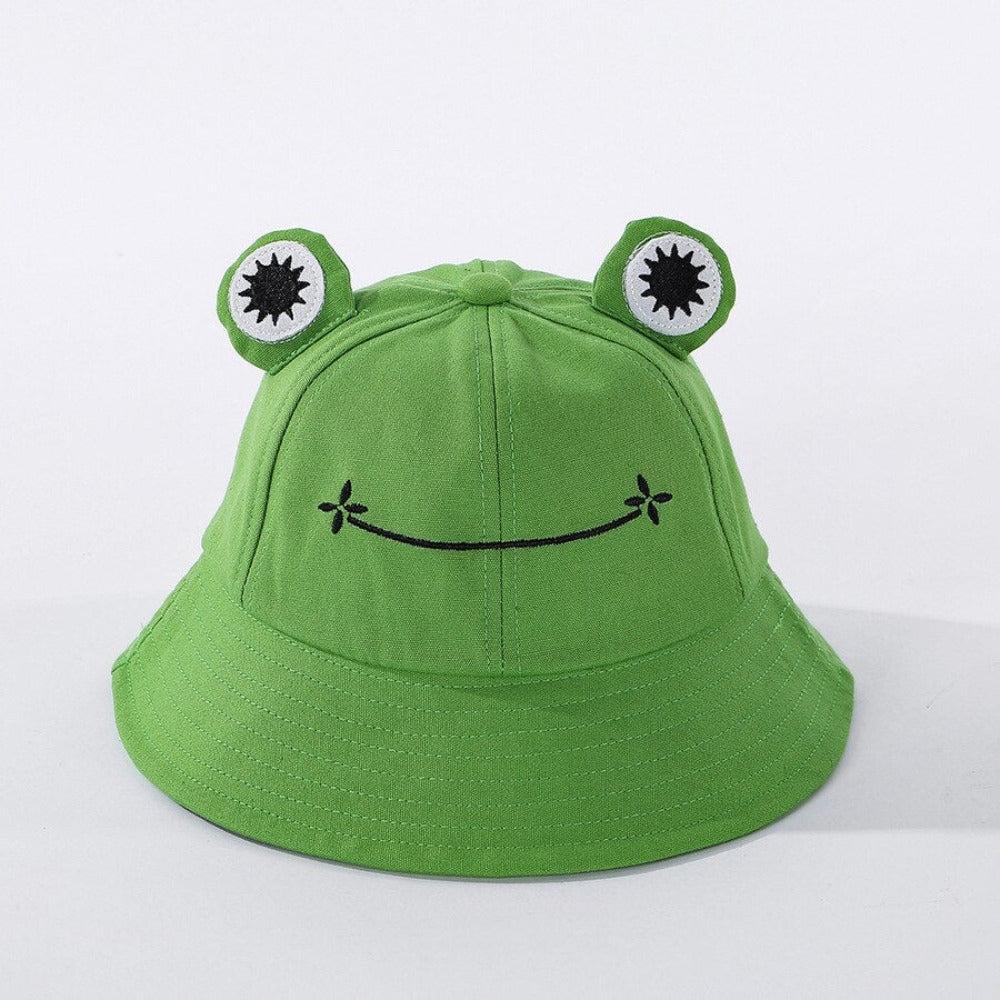 Frogger Hat Frog Bucket Hat | Cute Kawaii Froggy Hat – Mochi Mart