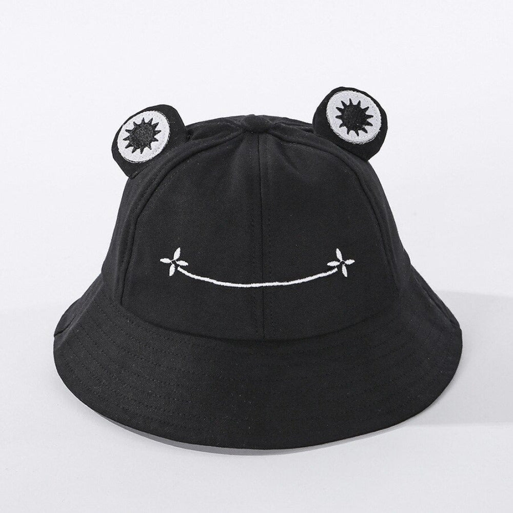 Kawaii Frog Bucket Hat