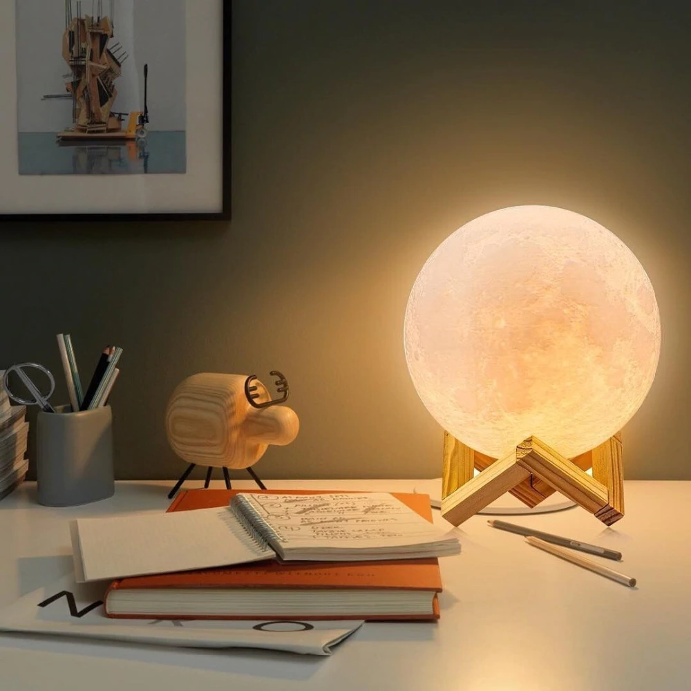 3D Moon Lamp, LED Night Light