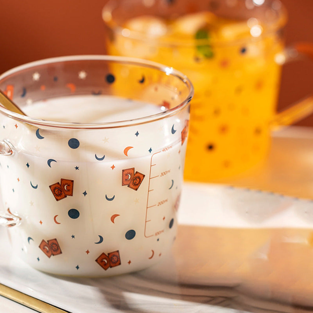 Mochi Mart Vintage Bohemian Glass Cups