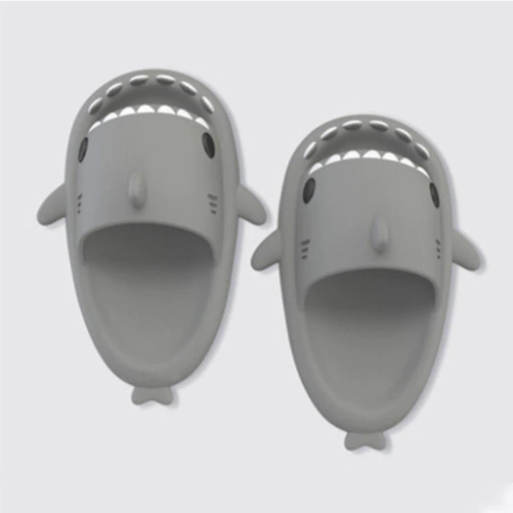 Hello Slippers Glow in The Dark Shark Slides Sandals, Super Soft Eco Hello Slippers Glow in The Dark Shark Slides Sandals, Super Soft Eco